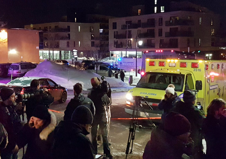 مقتل عدد من المصلين في حادثة إطلاق نار في إقليم كيبك في كندا
