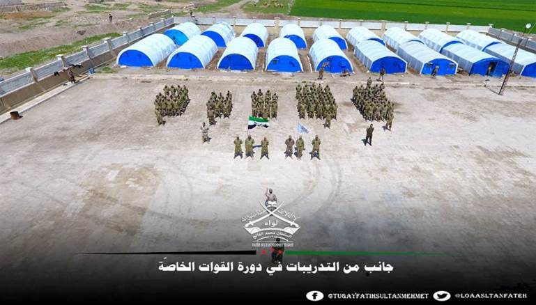 “الفيلق السوري الاول”:جيش منظم بإشراف تركي