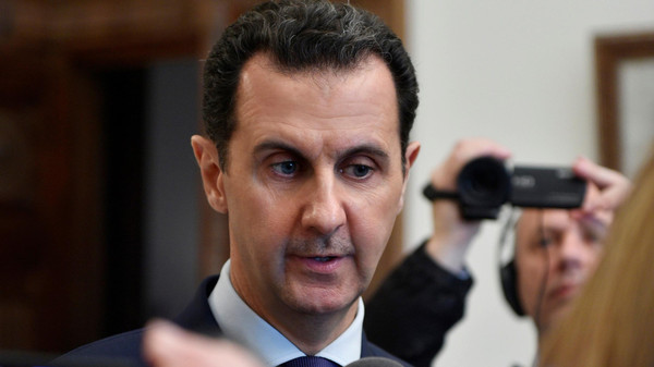 بخطاب متطابق.. نظام الأسد يصف انتفاضة إيران بالمؤامرة
