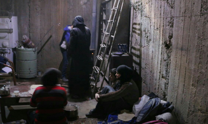 جدران الموت في الغوطة.. 300 ألف مدني يعيشون تحت الأرض