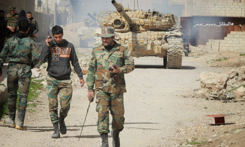 مصادر موالية تنعي 122 عنصرًا للأسد في الغوطة