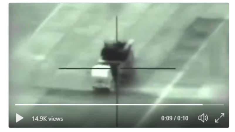 شاهد استهداف إسرائيل لمنظومة صواريخ بحوزة الميليشيات الإيرانية (فيديو)