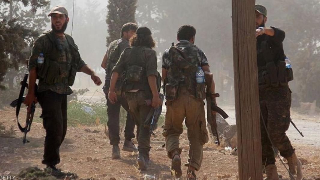 نتائج الاشتباكات بين الفصائل المقاتلة على النازحين شمالي سوريا