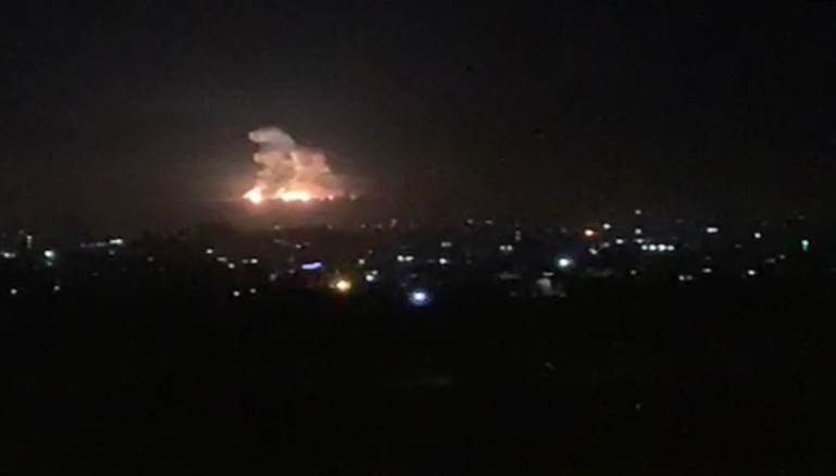 قصف إسرائيلي يستهدف مواقع كيماوية بالقرب من دمشق وحمص