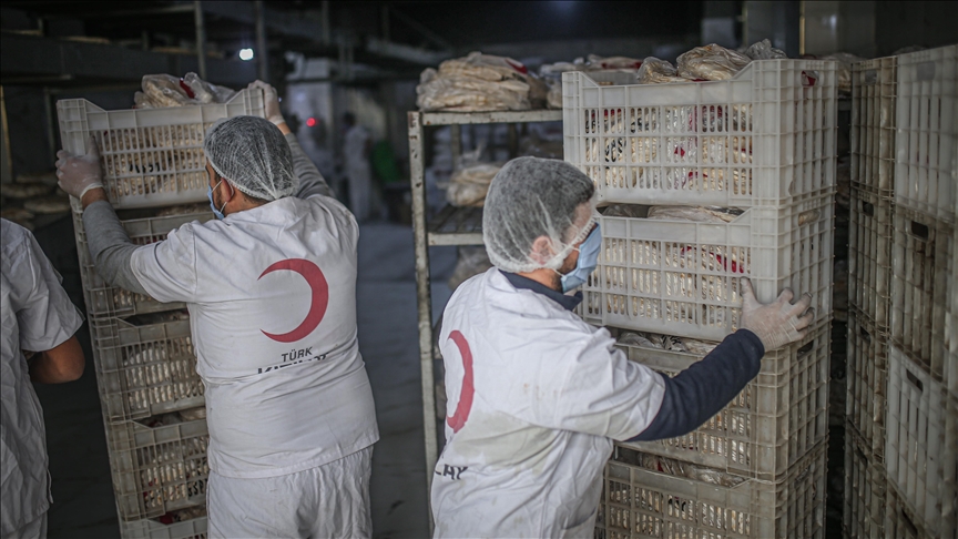 رئيس الهلال الأحمر التركي: تلبية احتياجات الخبز اليومية لـ 33 ألف أسرة في المحافظة