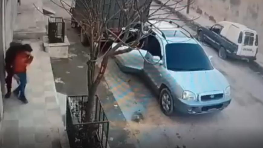 فيديو | إحتجاجات في مدينة الباب على خلفية إختطاف طفل من أمام منزله