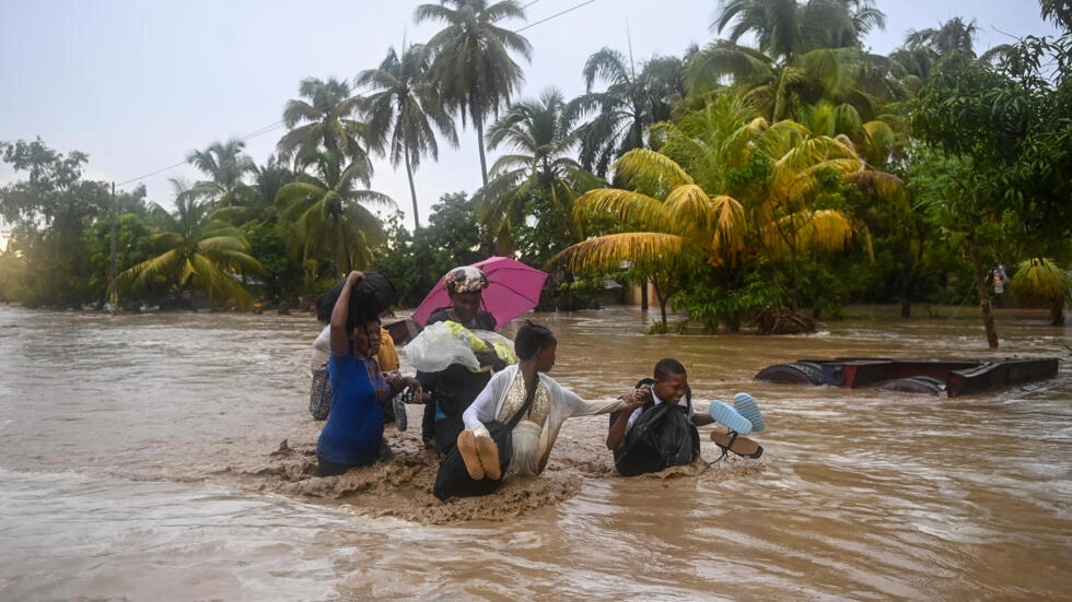 مقتل 42 شخصا على الأقل وآلاف النازحين جراء فيضانات في هايتي